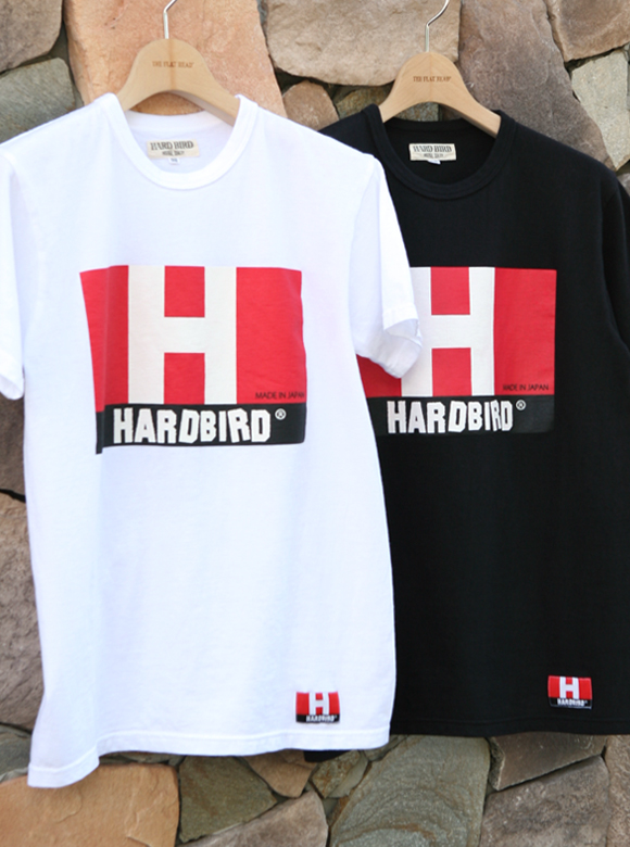 .01 HARDBIRDの吊り生地Tシャツ