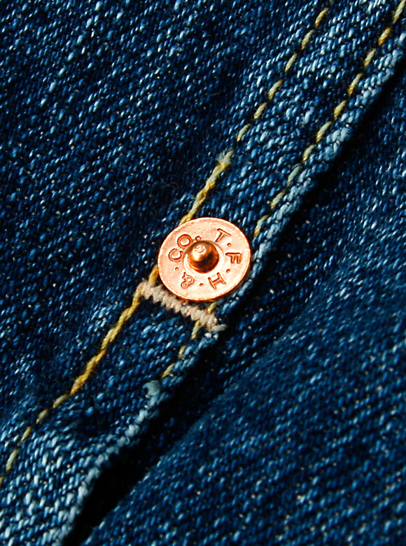 .07 オリジナル銅リベットとバータック