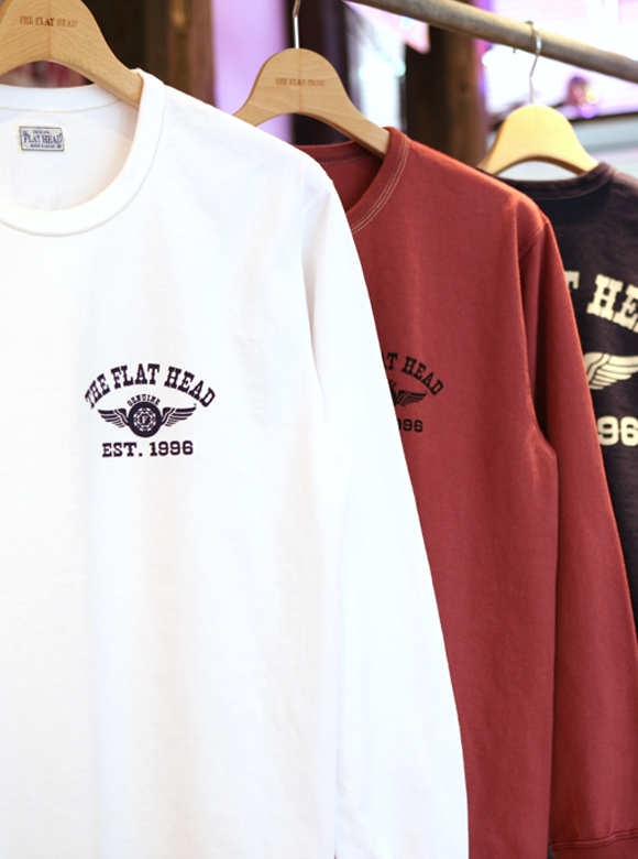 .01 コットン100％による度詰生地を使用した肉厚でコシ感のあるロングスリーブTシャツ
