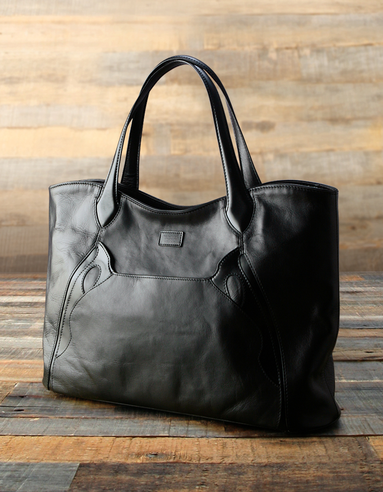 ホースハイド ジップバッグ