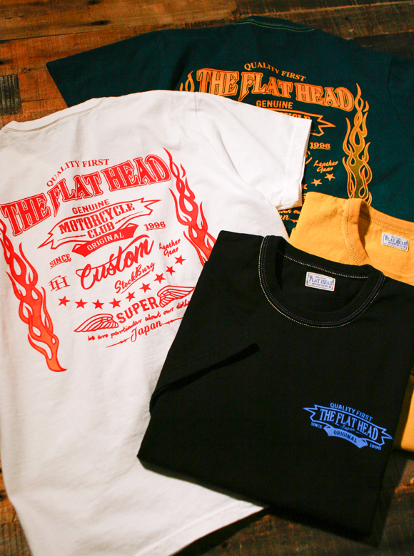 .01 コットン100％による度詰生地を使用した肉厚でコシ感のあるTシャツ