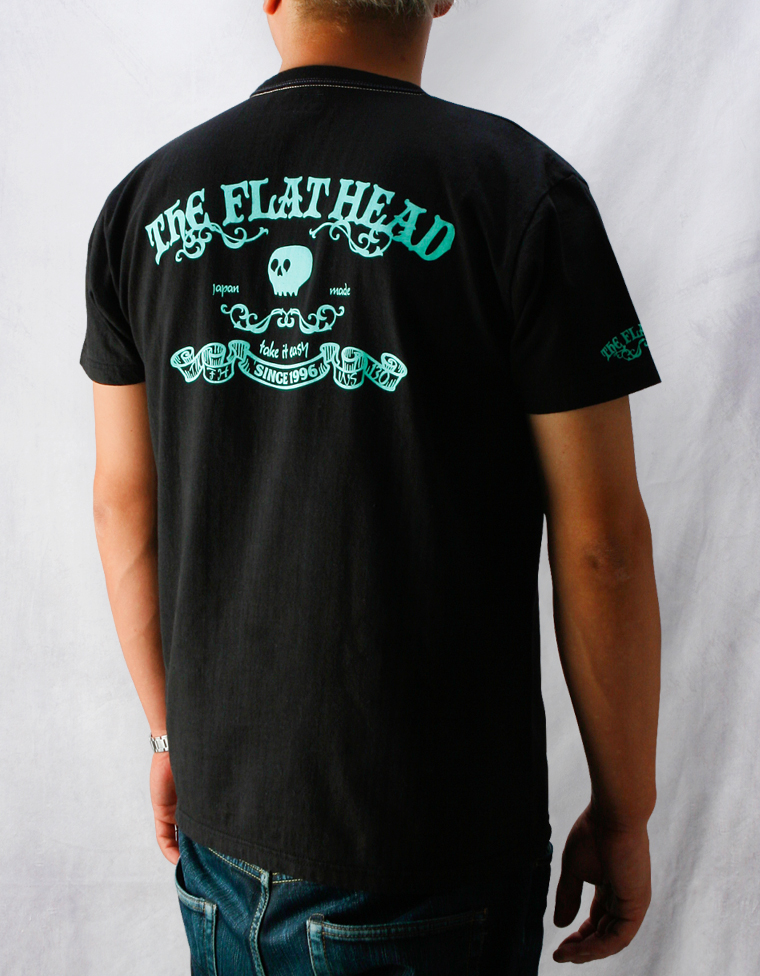ウェブショップ限定Tシャツ - EASYGOING SKULL