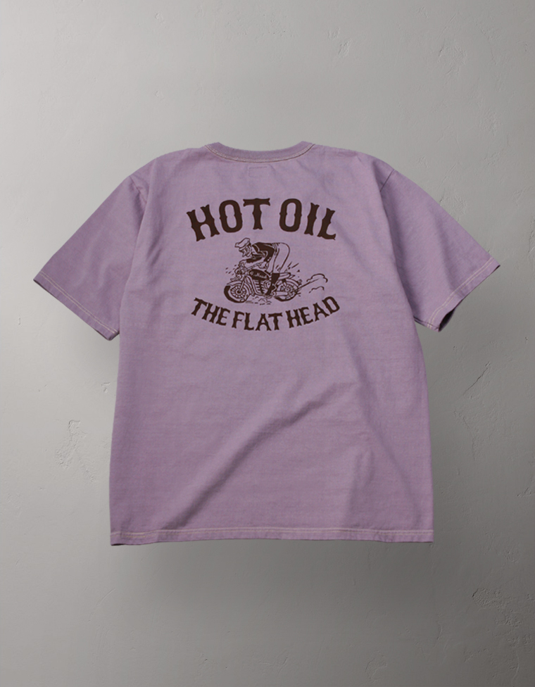ビッグシルエット Tシャツ - HOT OIL -