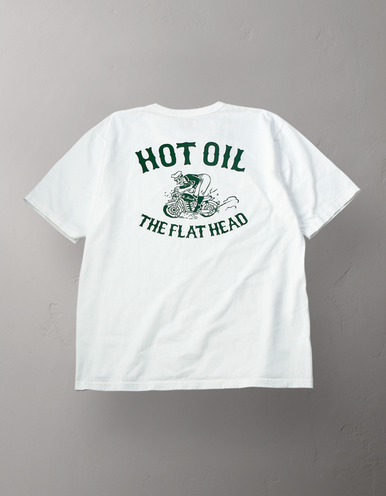 ビッグシルエット Tシャツ - HOT OIL -
