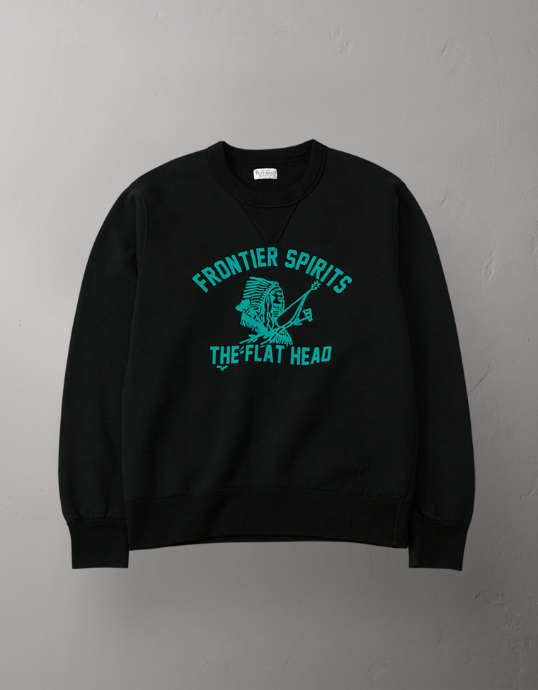 クルーネックスウェット 裏起毛 - FRONTIER SPIRITS -