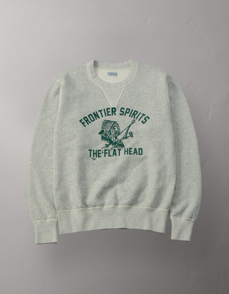 クルーネックスウェット 裏起毛 - FRONTIER SPIRITS -
