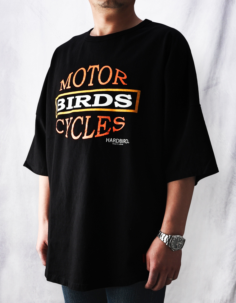 ワイドシルエット Tシャツ - MOTORCYCLES -