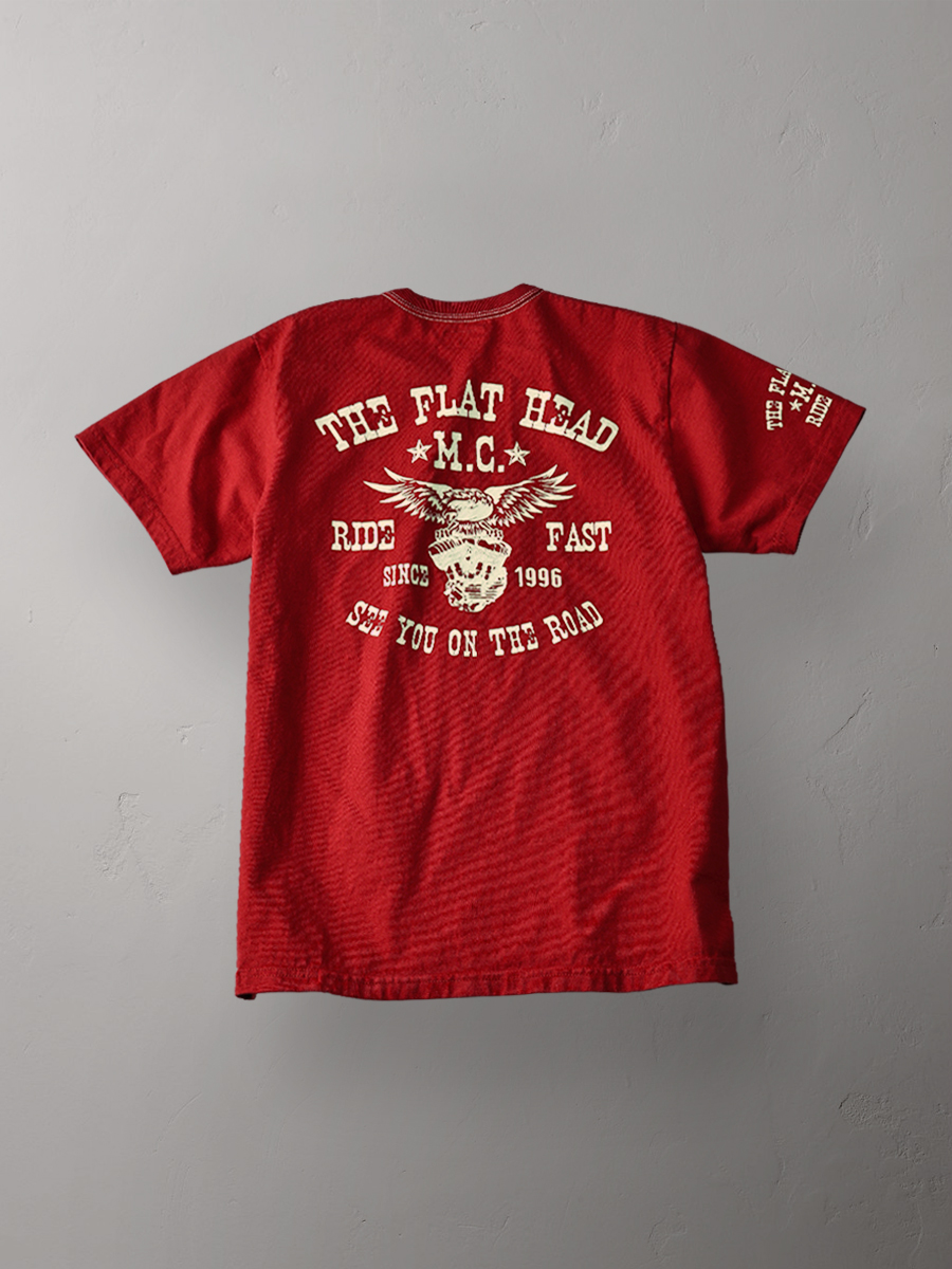 3本針の1本外し Tシャツ FN-THC-033