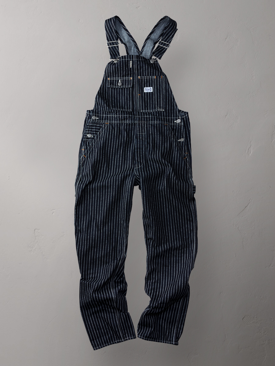 10oz ウォバッシュデニム オーバーオール FN-PA-DO702