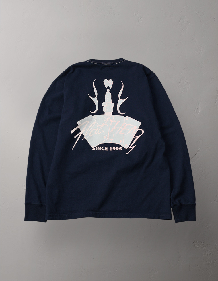 ロングスリーブTシャツ - THE Flat HEAD
