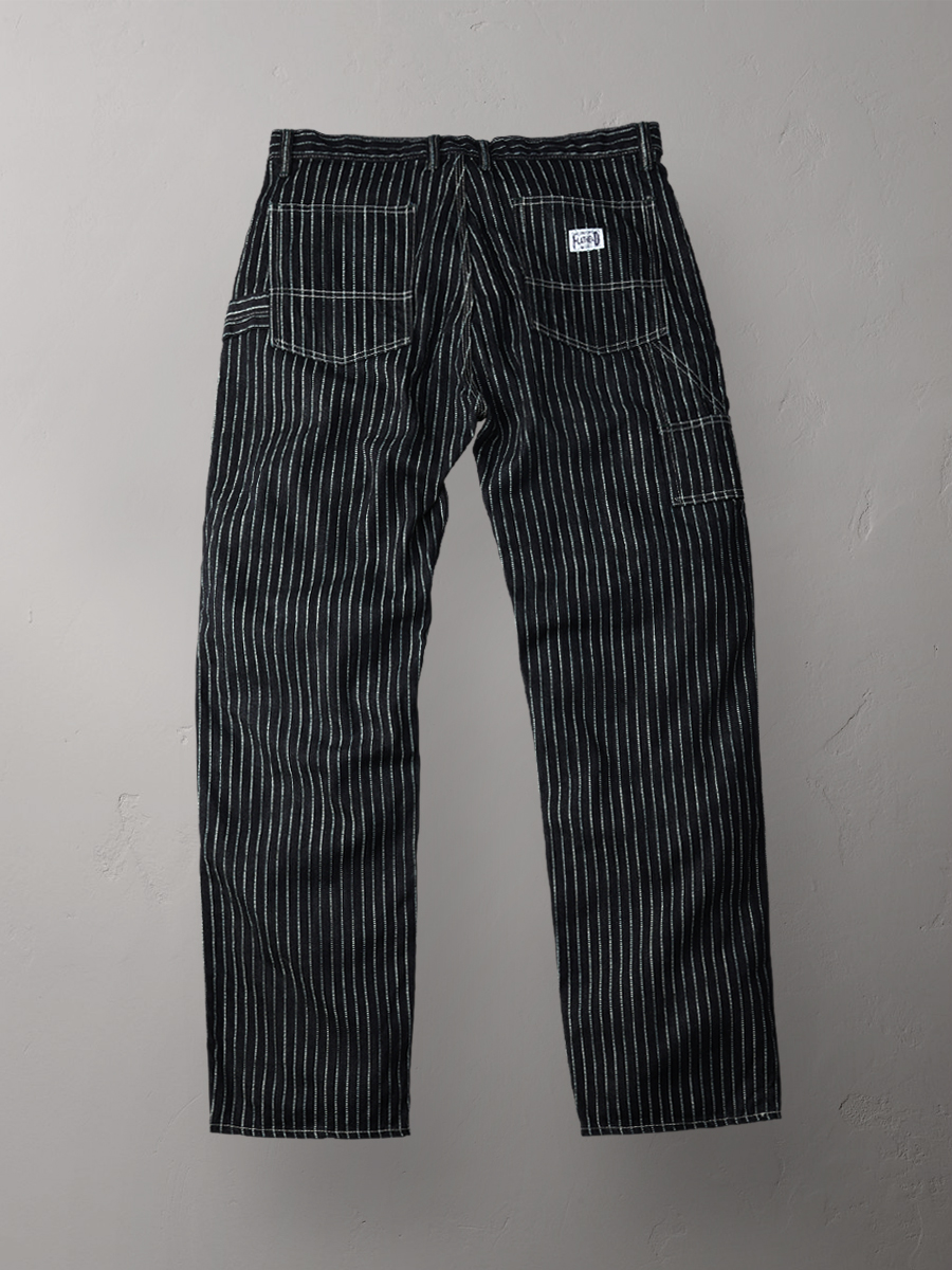 10oz ウォバッシュデニム ダブルニーペインターパンツ FN-DP-701
