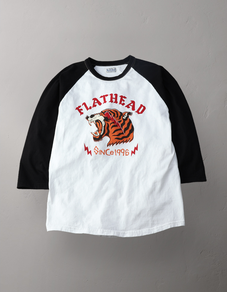 ラグラン 七分袖Tシャツ - TIGER