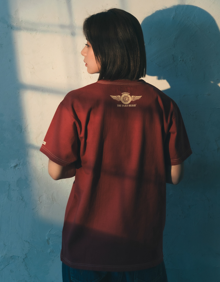Tシャツ- SMALL FLYING WHEEL -