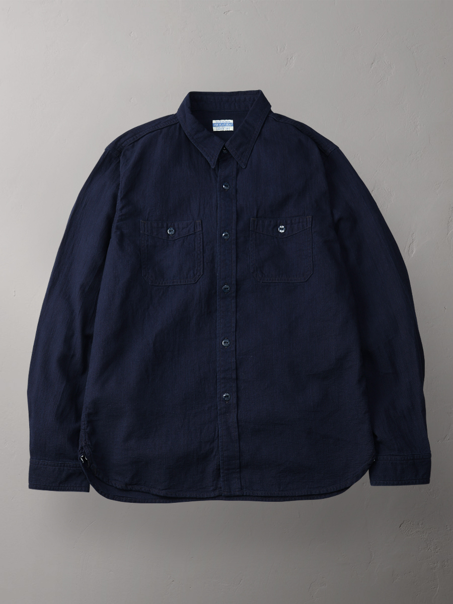 インディゴドビー ワークシャツ FN-SCK-009L