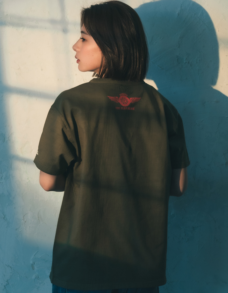 Tシャツ- SMALL FLYING WHEEL -