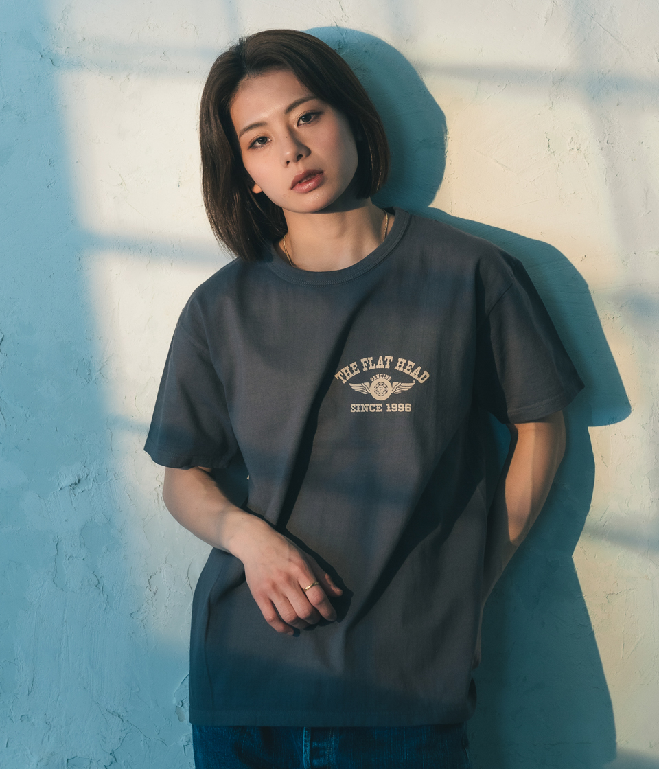 KATE LOTUS×T-SHIRT