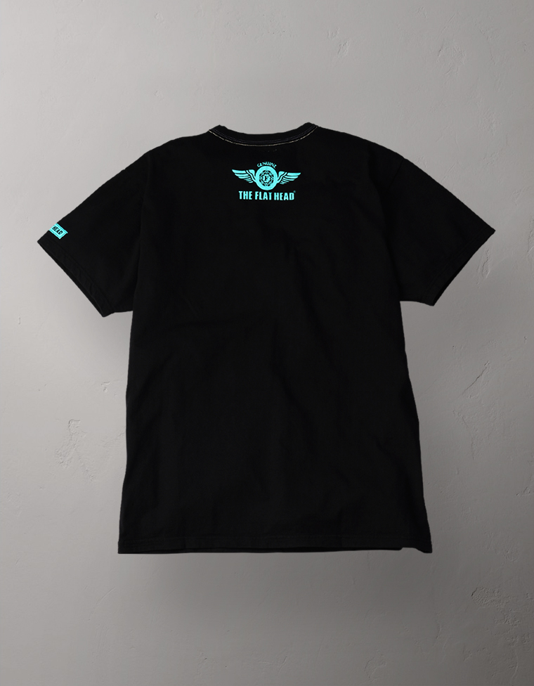 ウェブショップ限定Tシャツ - SMALL FLYING WHEEL -