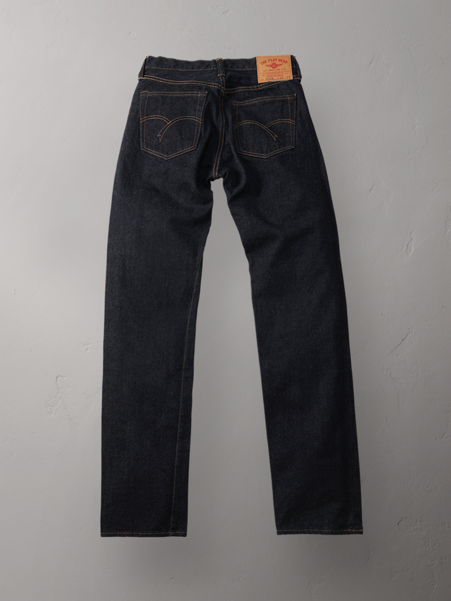 14.5oz テーパードストレート ジーンズ FN-3009