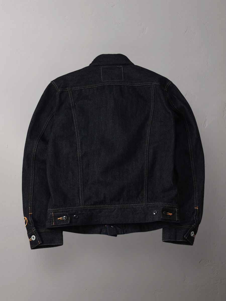 ハードバード 14.5oz 左綾ジンバブエコットン デニムジャケット HB-OJ-D101