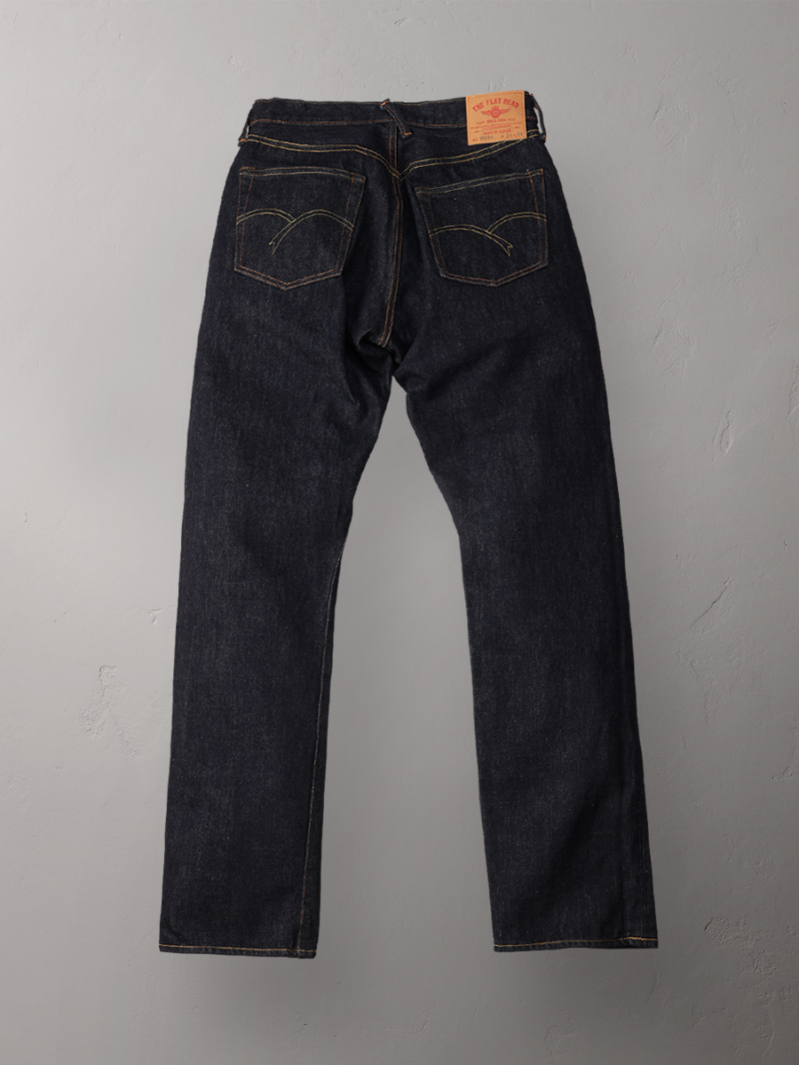 18oz ワイドテーパードジーンズ FN-8004