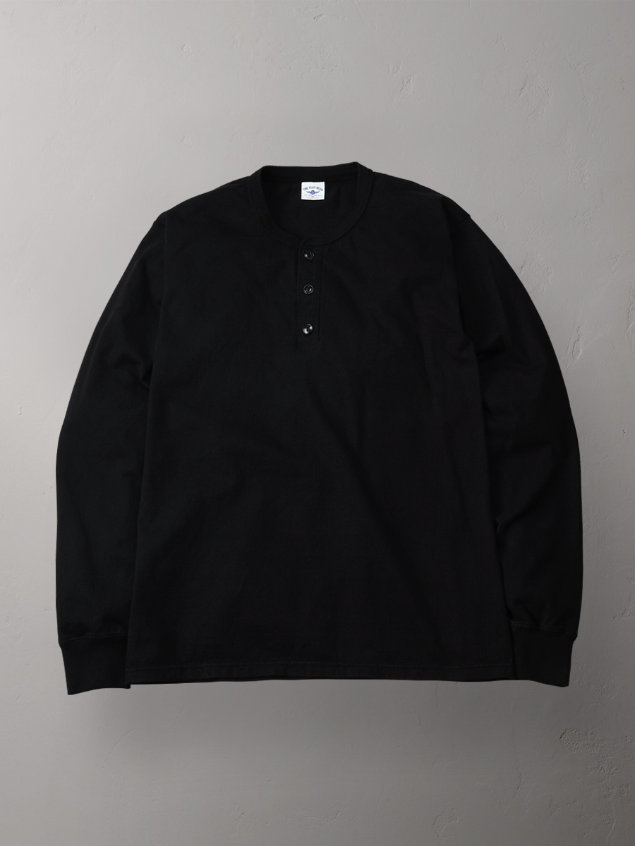 ヘンリーネック ロングスリーブTシャツ FN-TSHL-004