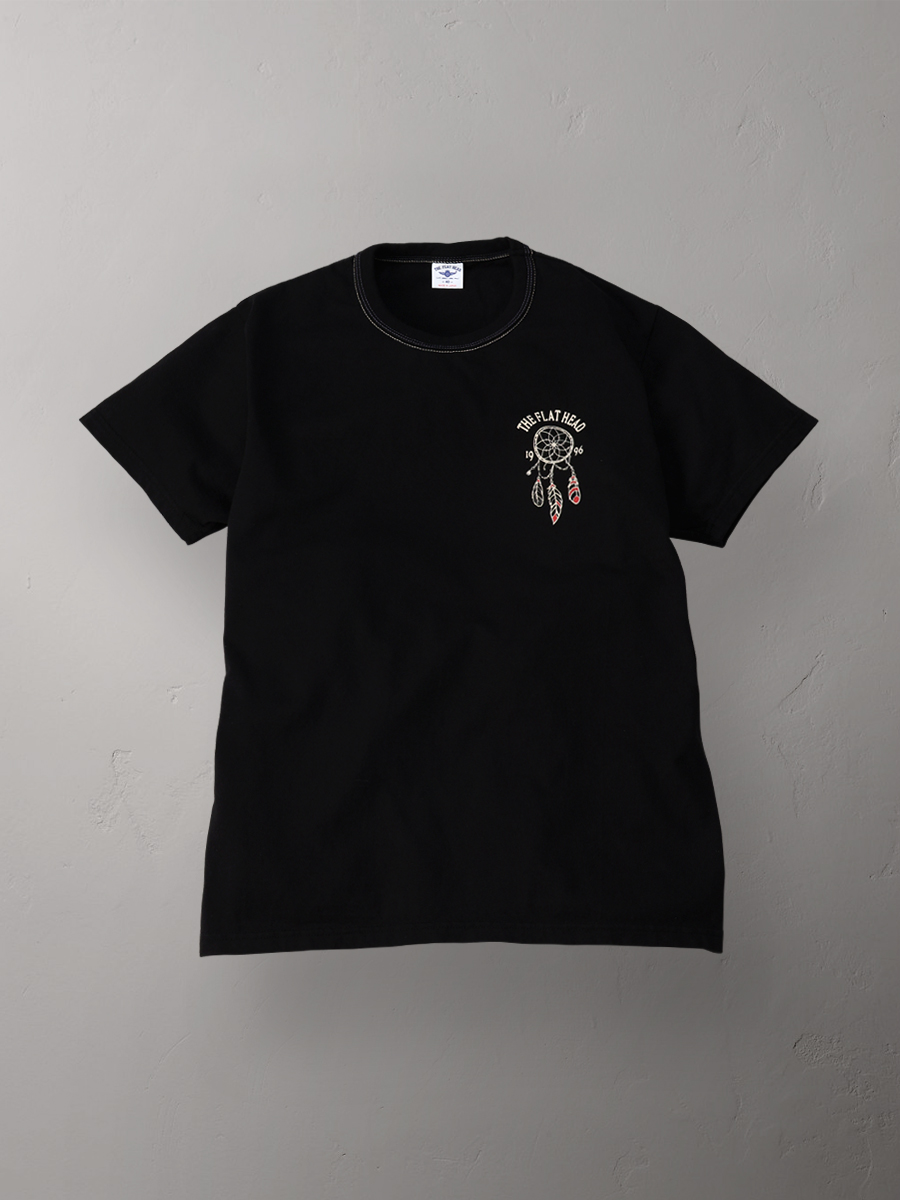 3本針の1本外し Tシャツ FN-THC-048