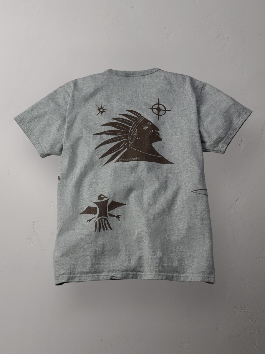 3本針の1本外し Tシャツ FN-THC-051
