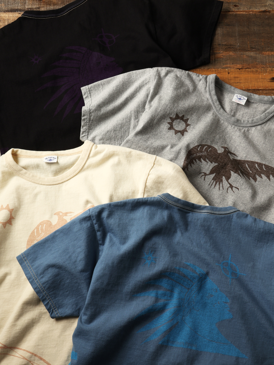 3本針の1本外し Tシャツ FN-THC-051