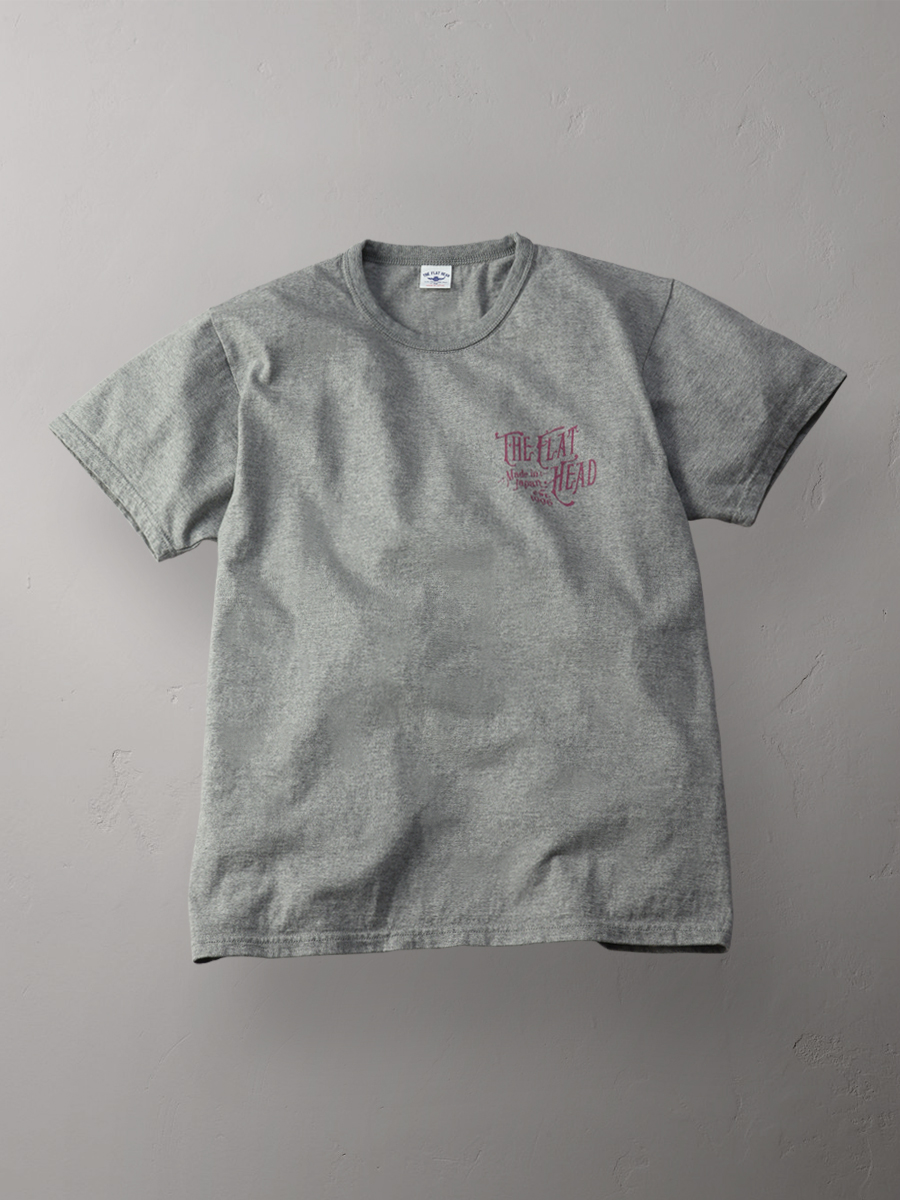 3本針の1本外し Tシャツ FN-THC-052