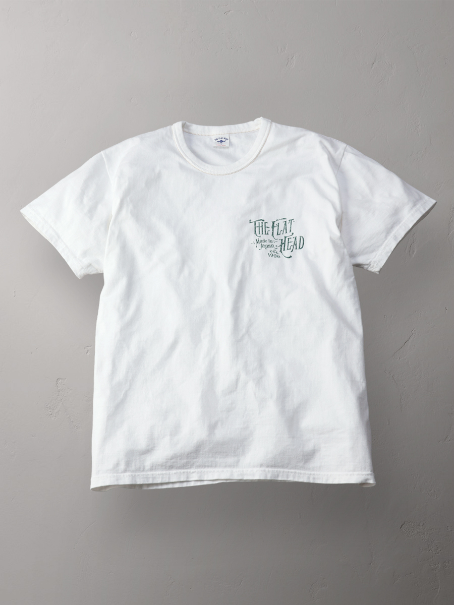 3本針の1本外し Tシャツ FN-THC-052