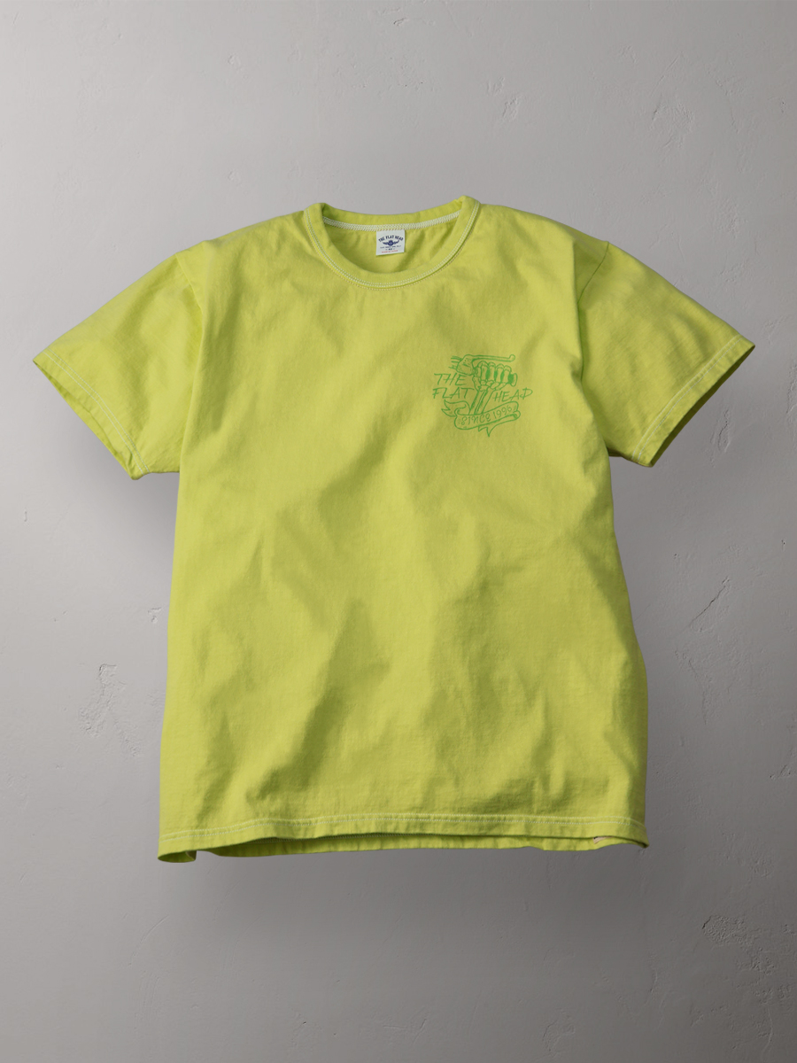 3本針の1本外し Tシャツ FN-THC-053