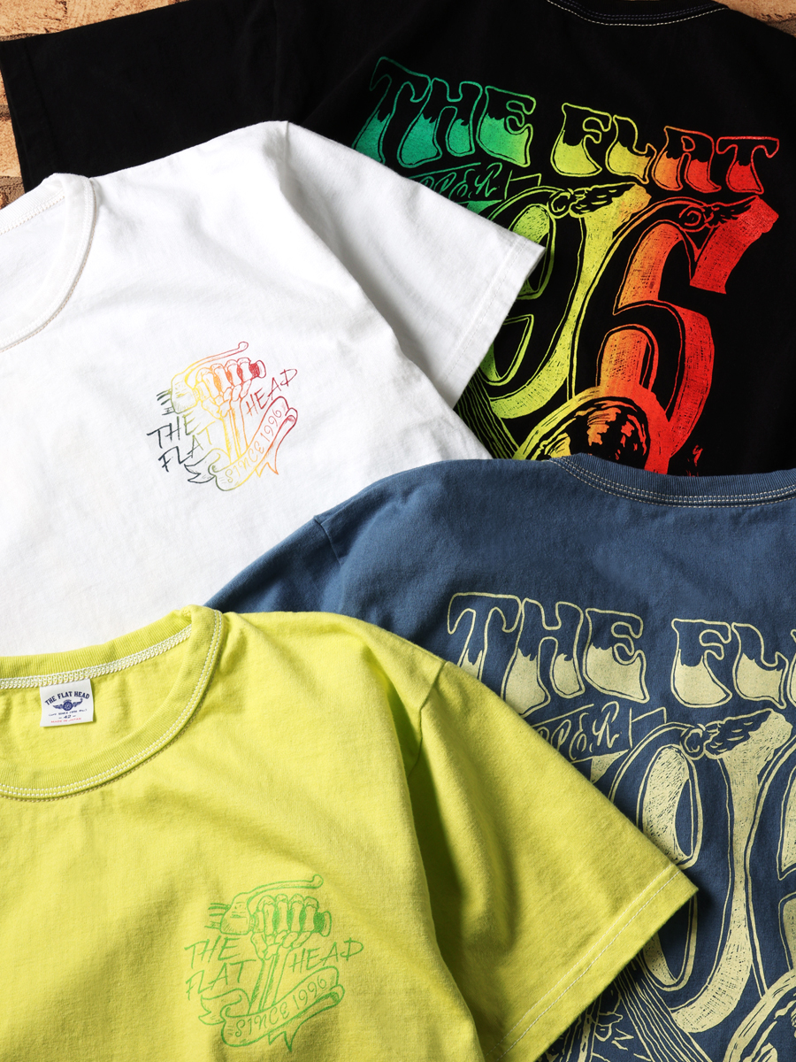 3本針の1本外し Tシャツ FN-THC-053