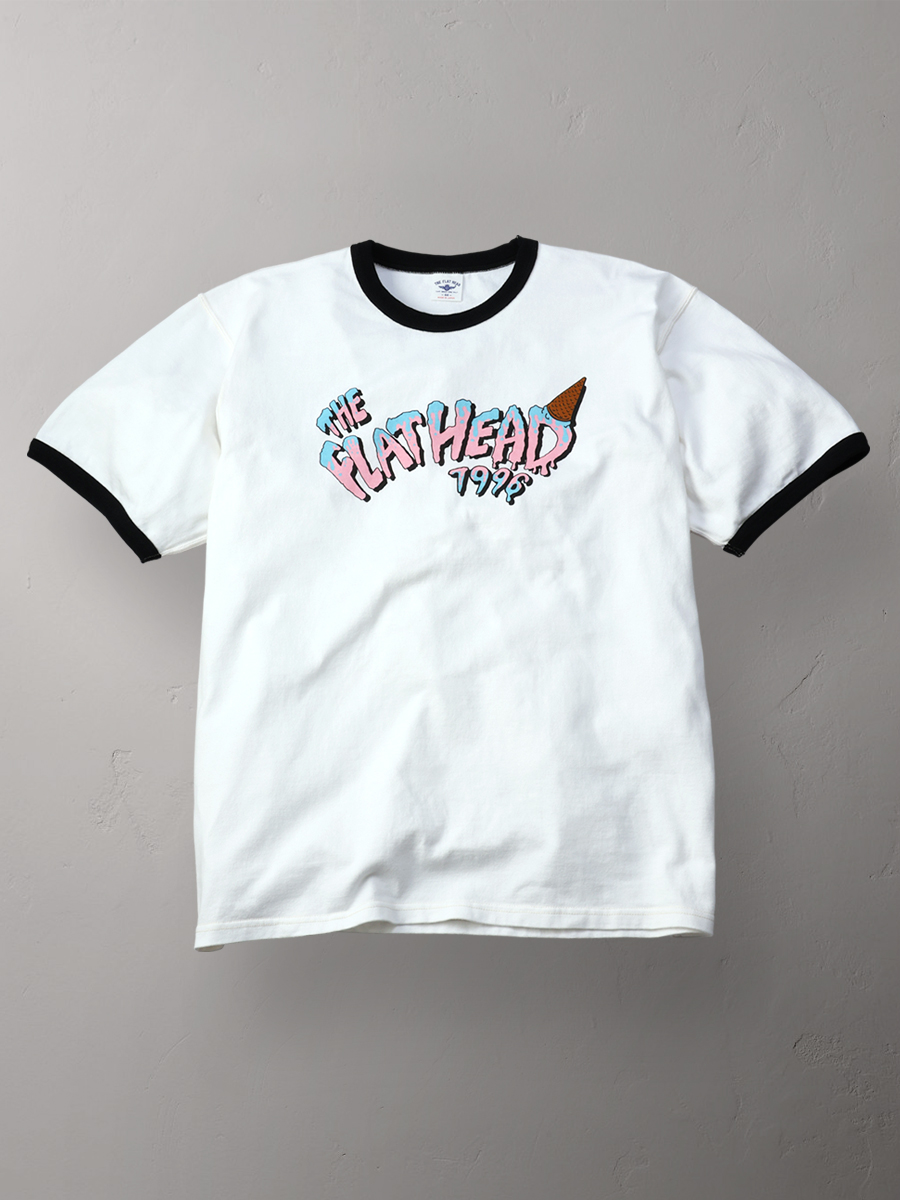 吊り生地 双糸 リンガーTシャツ FN-TMR-101