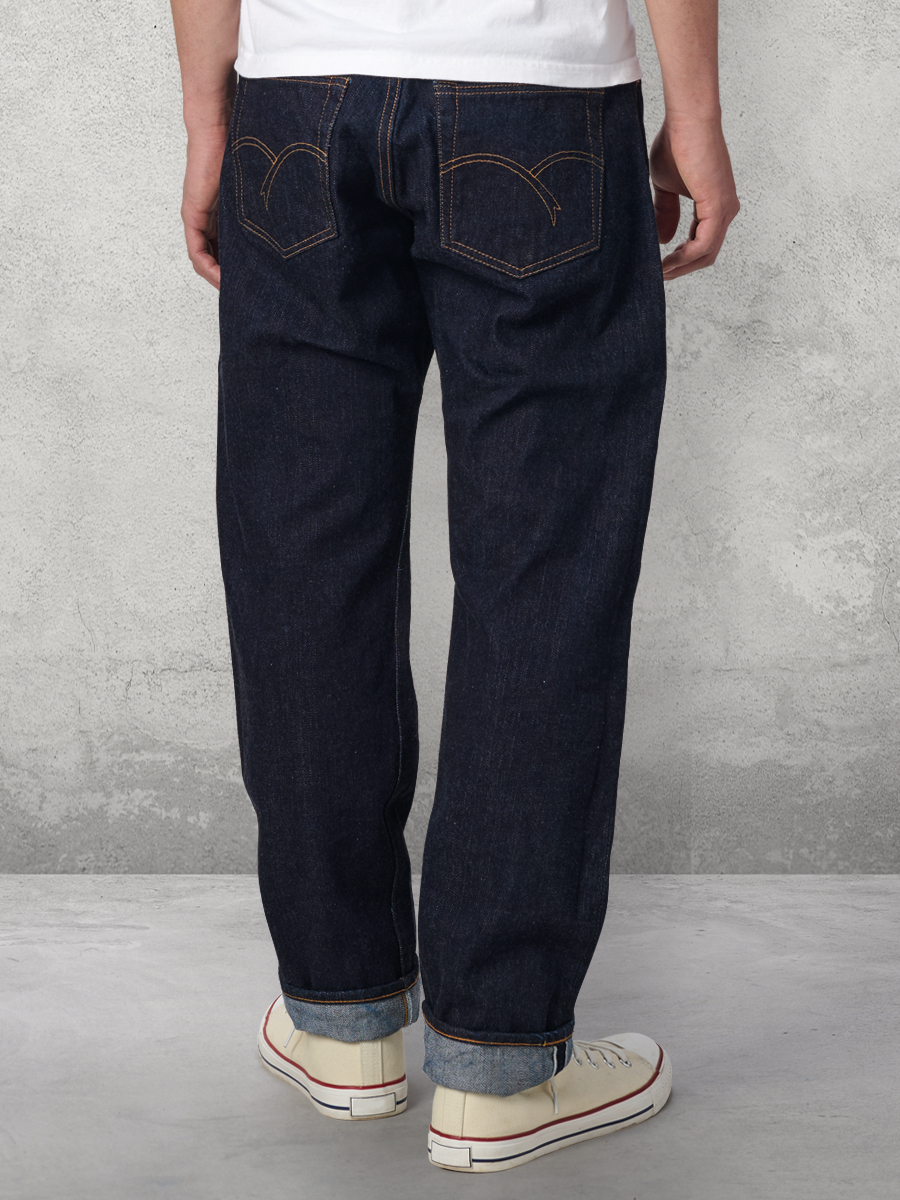 14.5oz テーパードストレート ジーンズ FN-3009