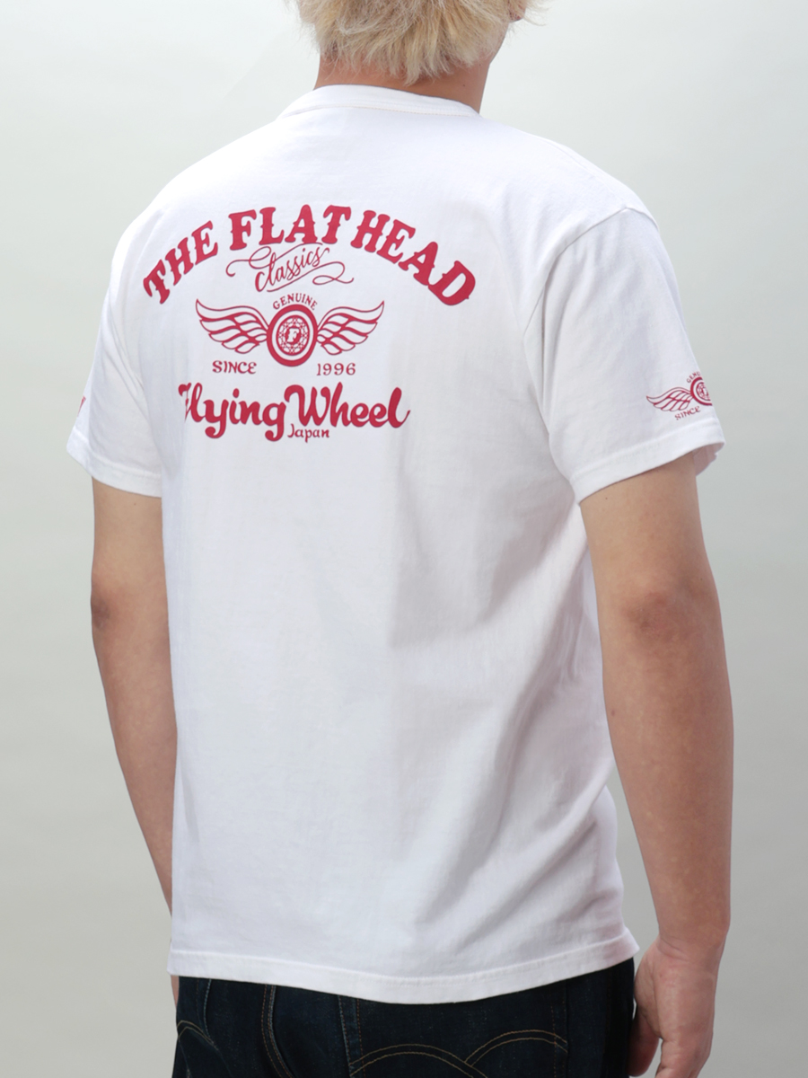 ウェブショップ限定 3本針の1本外し Tシャツ FN-THC-043EC