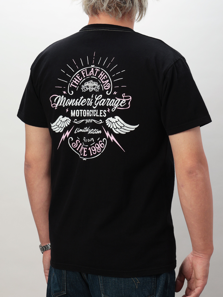 ウェブショップ限定 3本針の1本外し Tシャツ FN-THC-062EC