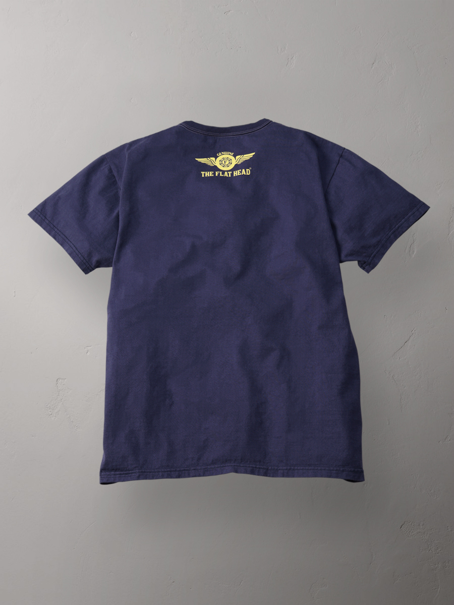 3本針の1本外し Tシャツ FN-THC-203