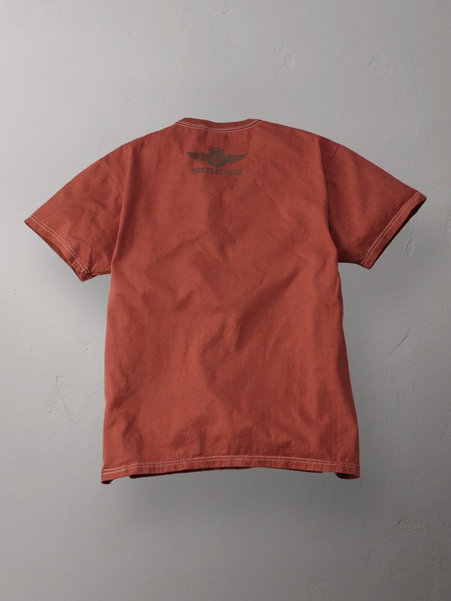 3本針の1本外し Tシャツ FN-THC-203
