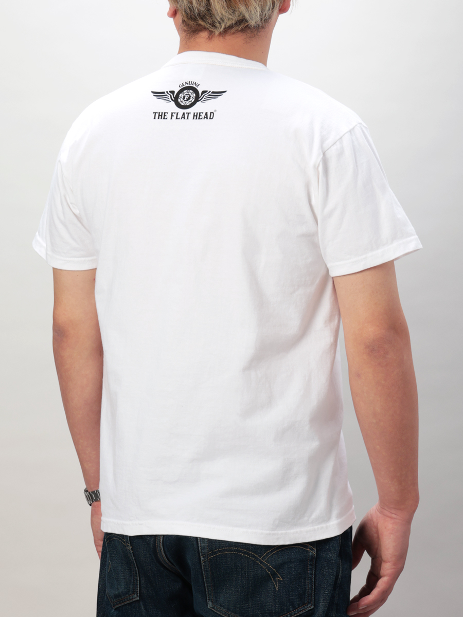 3本針の1本外し Tシャツ FN-THC-203