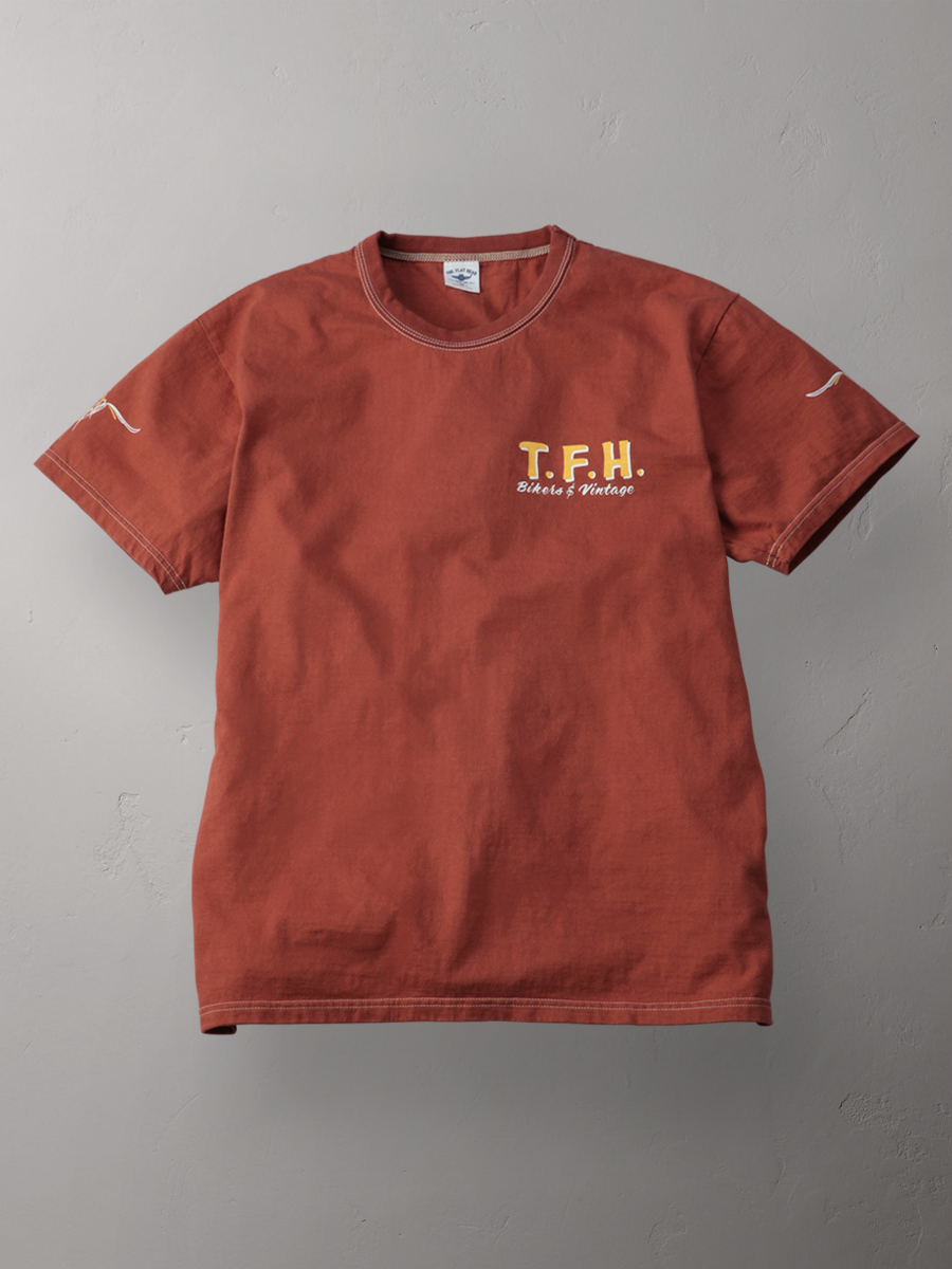 3本針の1本外し Tシャツ FN-THC-065