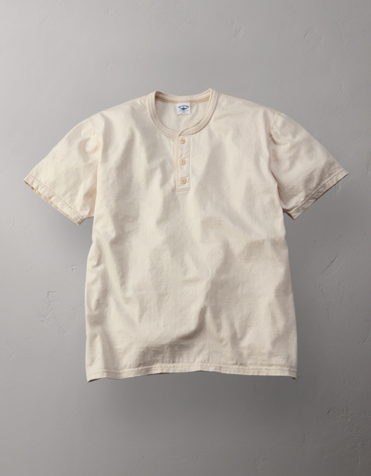 ヘンリーネックTシャツ