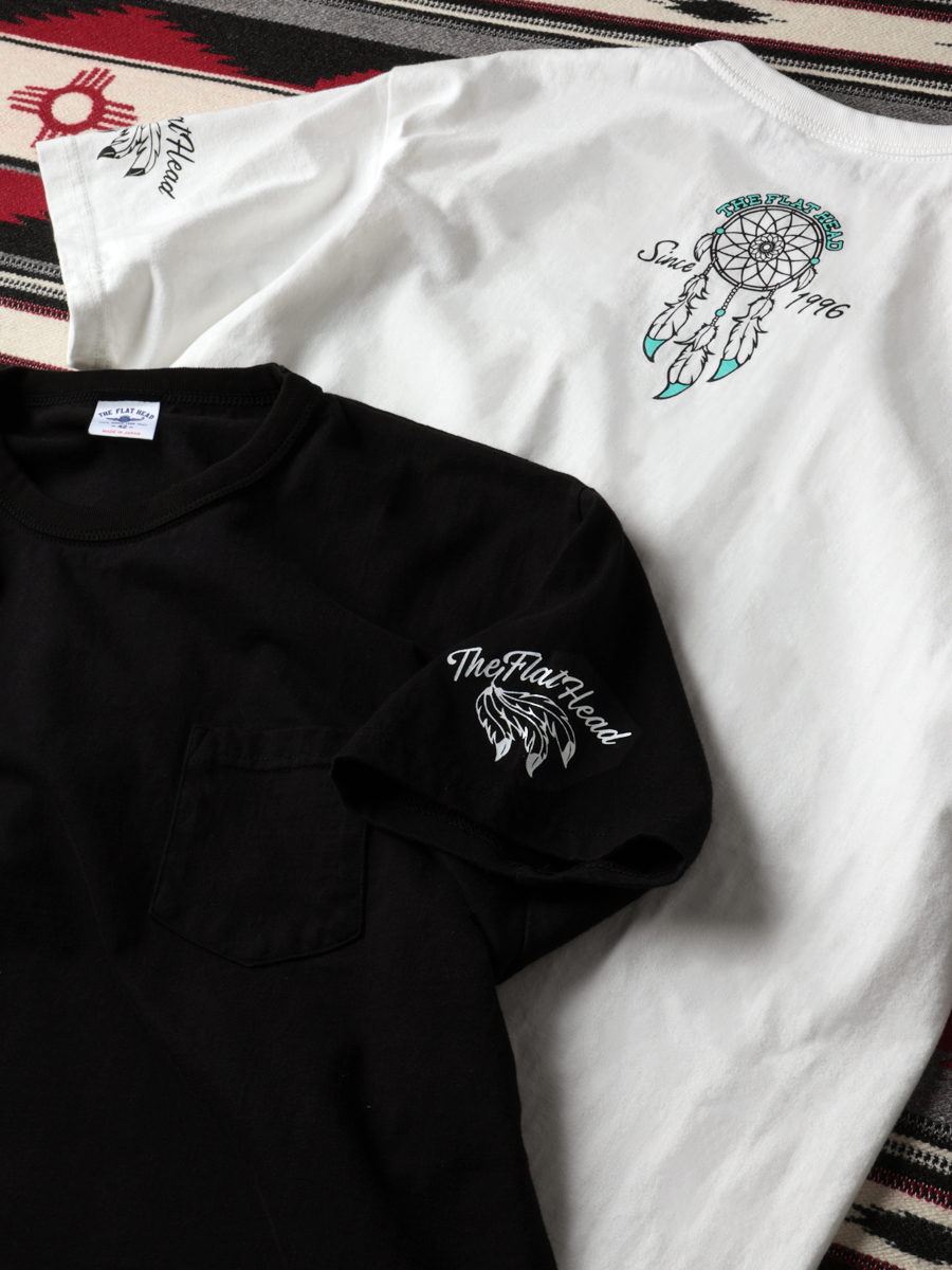 ウェブショップ限定 3本針の1本外し ポケットTシャツ FN-THC-102PEC